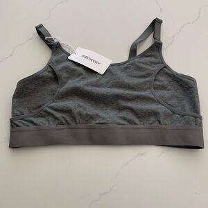 Momcozy L The Original: Our Basic Pumping Bra Gray NWT